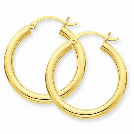 Hoop (3mm) Earrings
