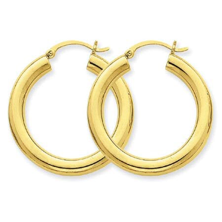 Hoop (4mm) Earrings