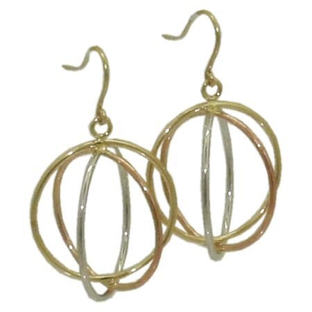 Tri Color Sphere Dangles