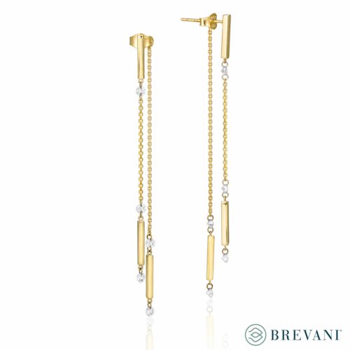 0.50 Cttw. Dancing Diamond Earrings