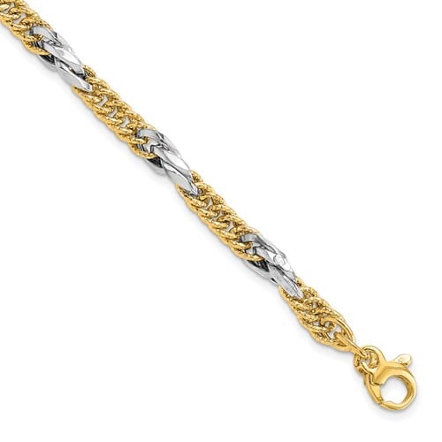 Links (Two Tone) Bracelet