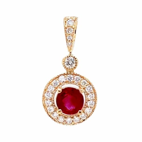 ruby pendant