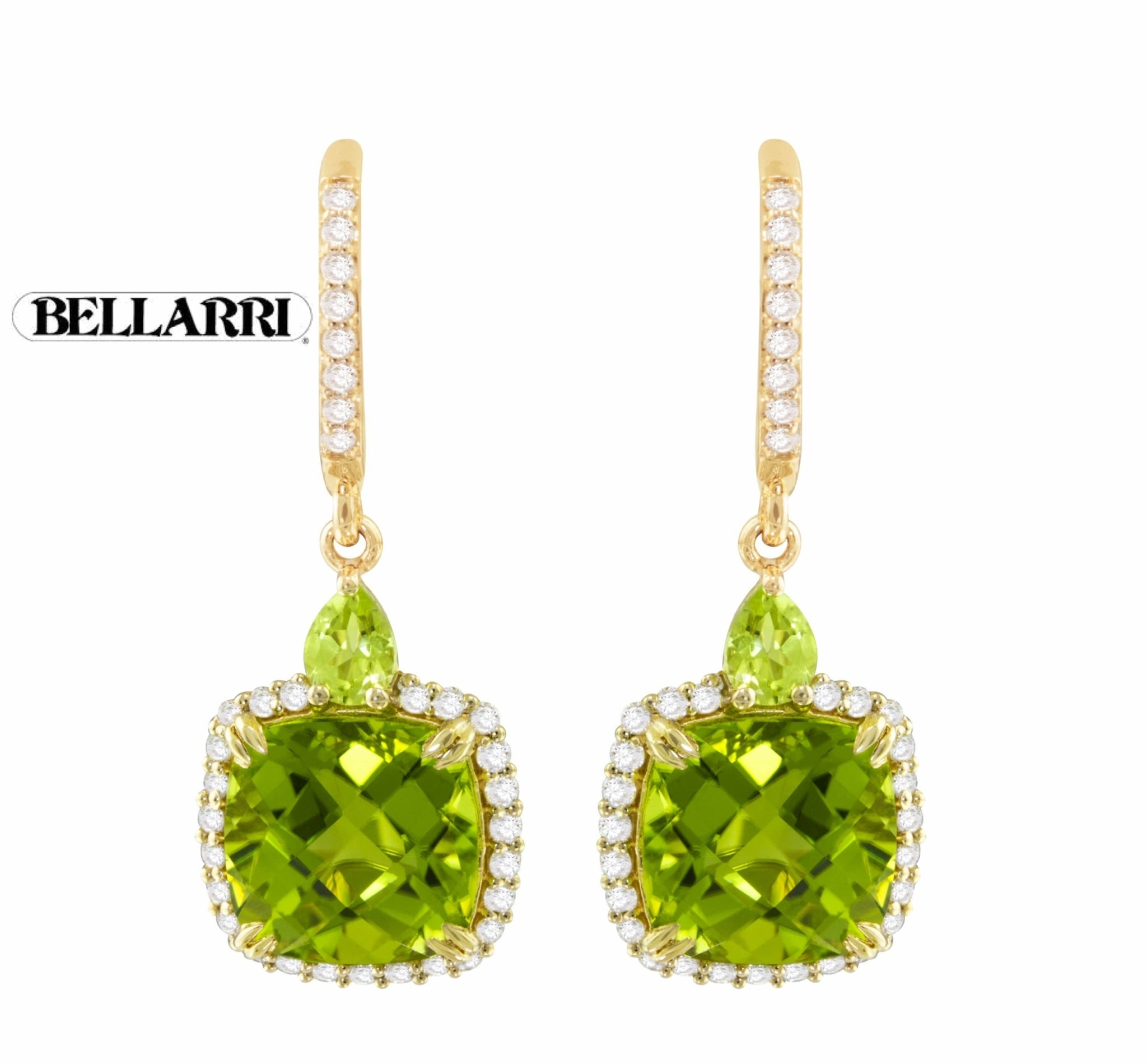 peridot earrings