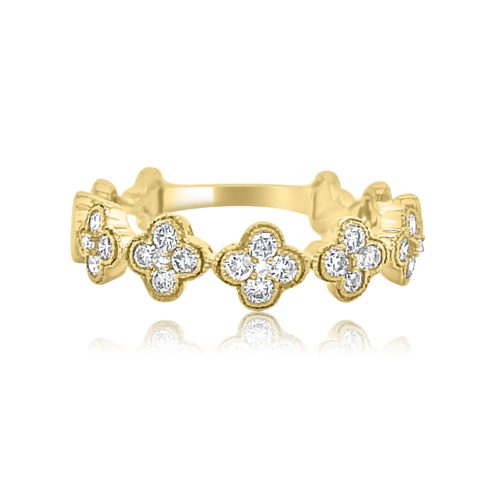 diamond stackable ring