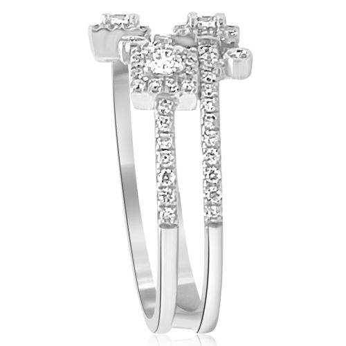 white gold diamond ring