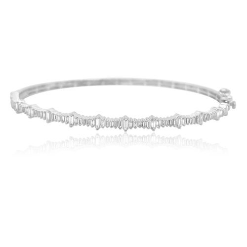 white gold diamond bracelet