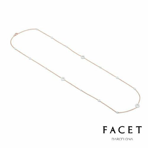 1.21 cttw. Diamond Necklace (Station) by Facet Barcelona