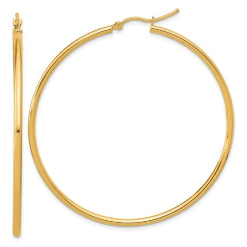 Hoop (2mm) Earrings