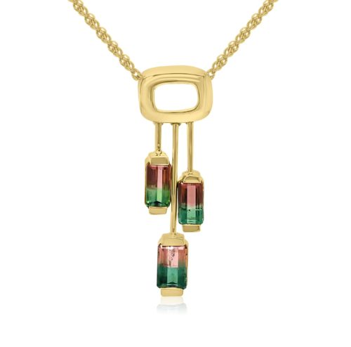 Tourmaline (Bi Color) Necklace