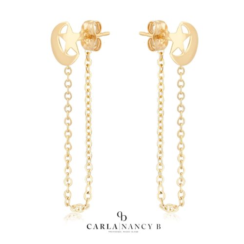 Dangle (Star & Moon) Earrings