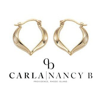 Hoop (Heart Shaped) Earrings