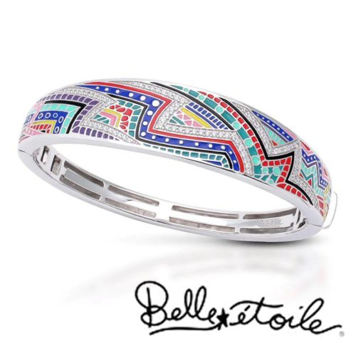 Carnival Bangle Bracelet by Belle Etoile