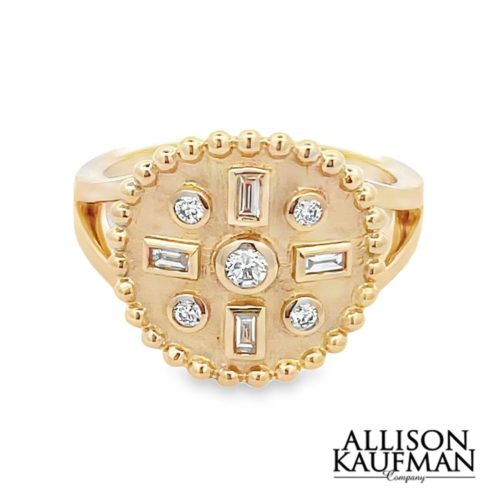 .24 cttw. Diamond Ring by Allison Kaufman