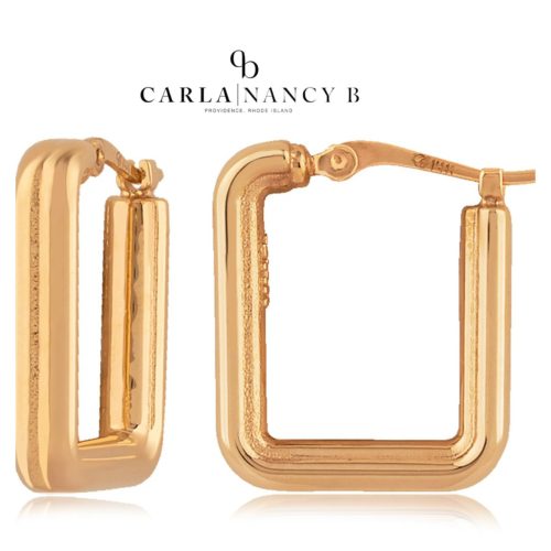 Hoop (Square) Earrings
