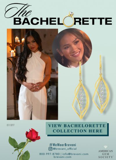 .96 cttw. Diamond Earrings worn by Jenn Tran on The Bachelorette Season 21