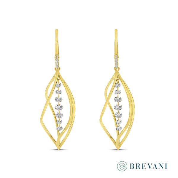 .96 cttw. Diamond Earrings worn by Jenn Tran on The Bachelorette Season 21